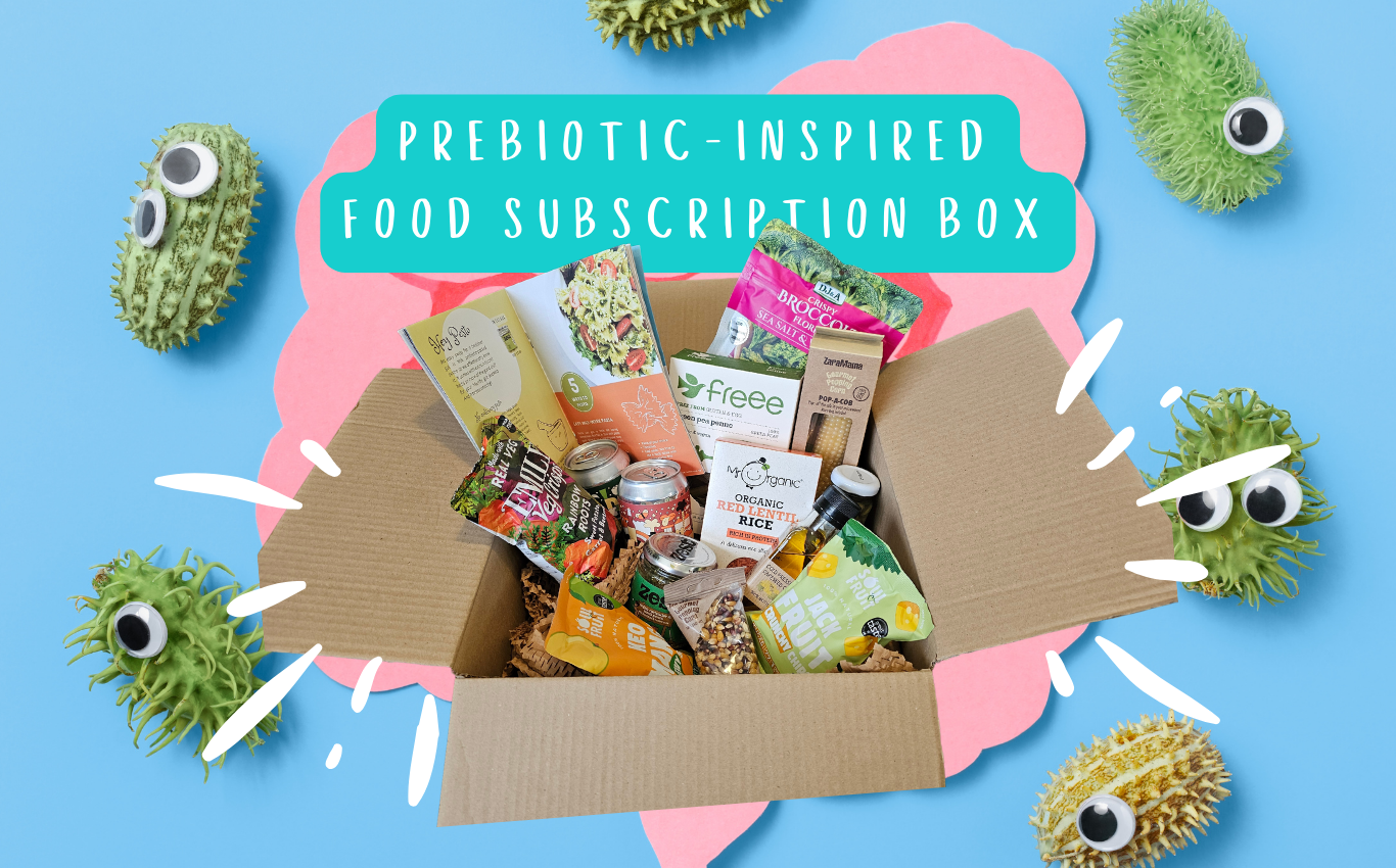 Prebiotics food subscription box newsletter banner